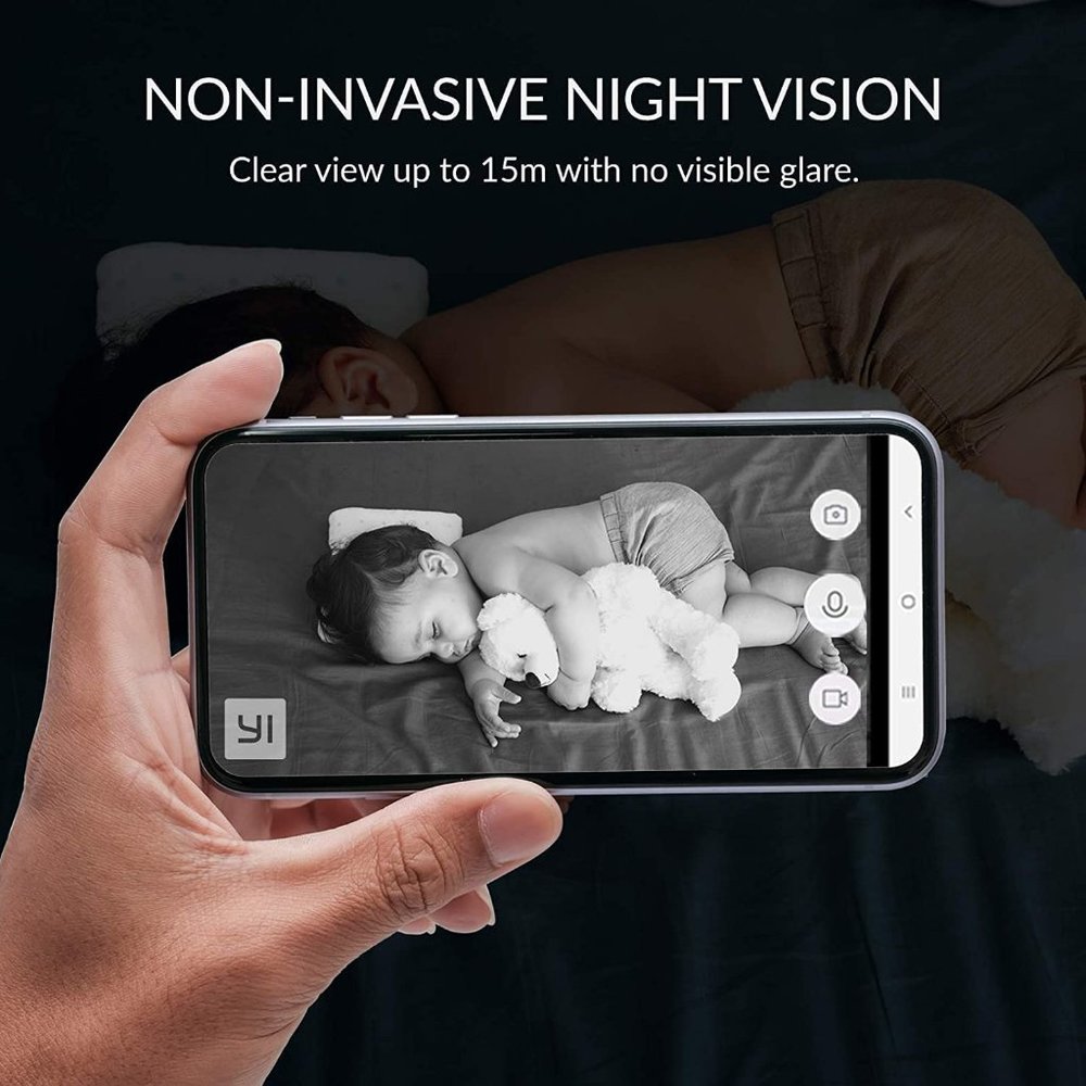 YI 4pc Security Home Camera 1080p 2.4G WiFi Night Vision 2-Way Audio - Picture 4 of 7